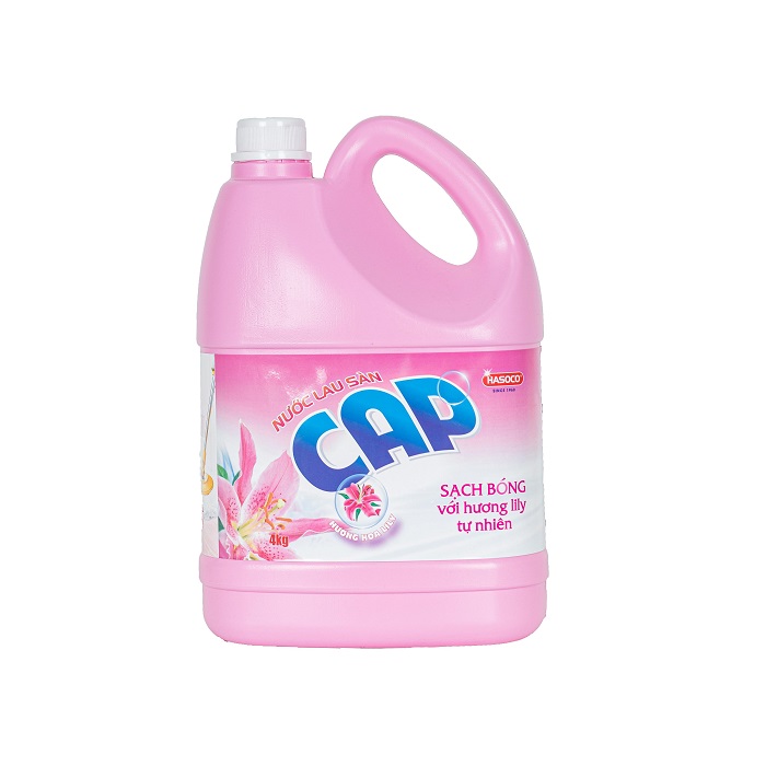 NƯỚC LAU SÀN CAP HƯƠNG LYLY 4KG