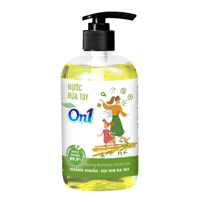 Nước Rửa Tay On1 Hương Bamboo Charcoal